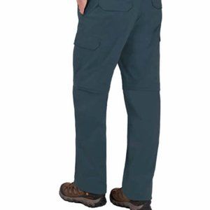BC Clothing Pants Mens Sx32 Tan Belted Convertible Cargo